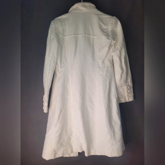 MNG by Mango 100% cotton beige/tan jacket womens XXS - Picture 2 of 9